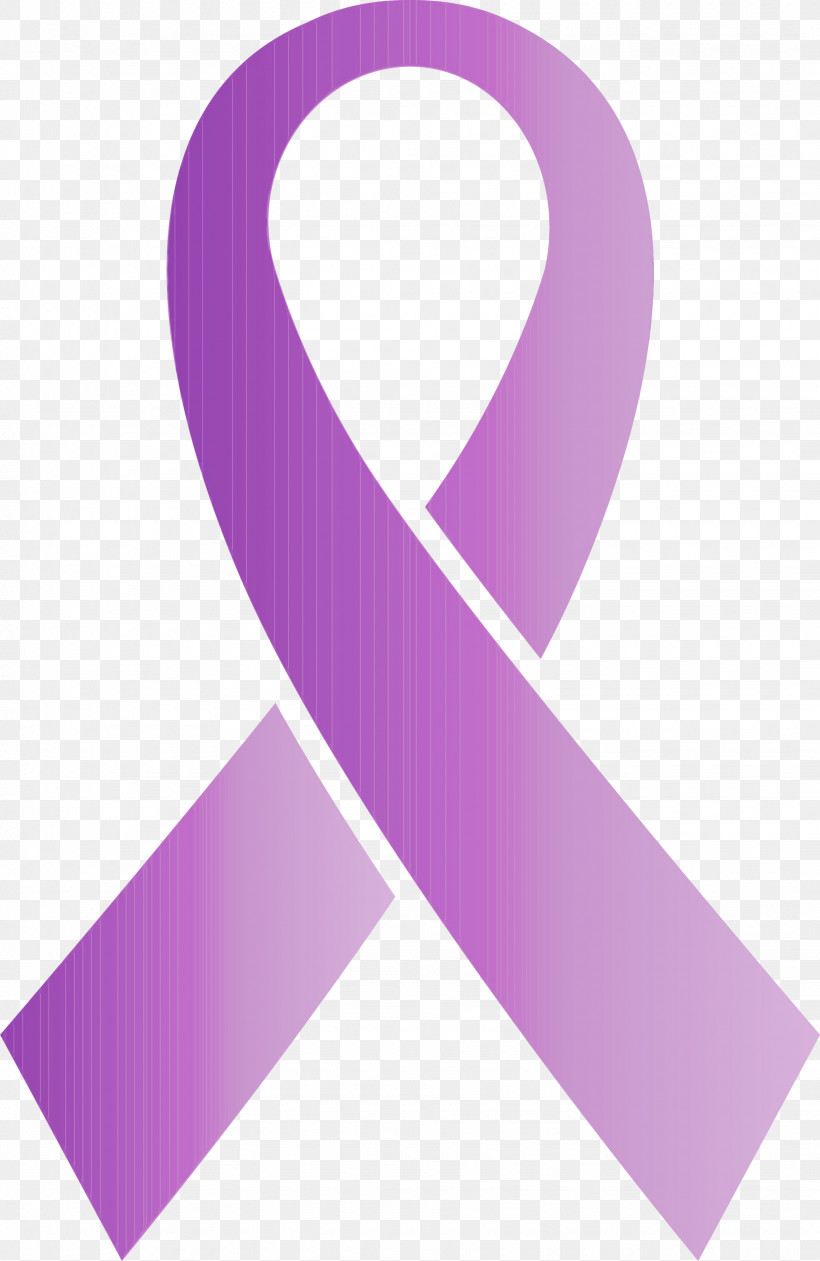 Awareness Ribbon, PNG, 1950x3000px, Solidarity Ribbon, Awareness Ribbon, Paint, Pink Ribbon, Purple Download Free