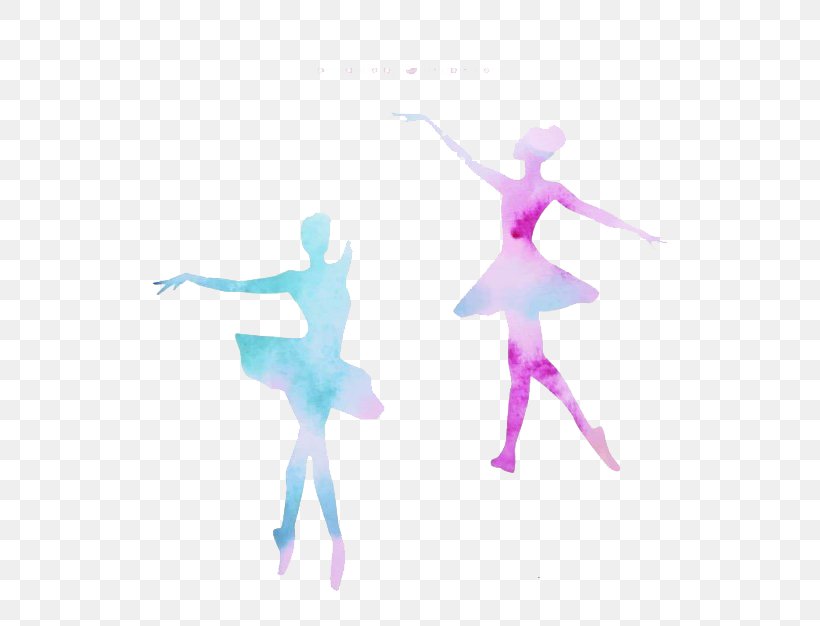 Ballet Dancer Silhouette, PNG, 626x626px, Watercolor, Cartoon, Flower, Frame, Heart Download Free