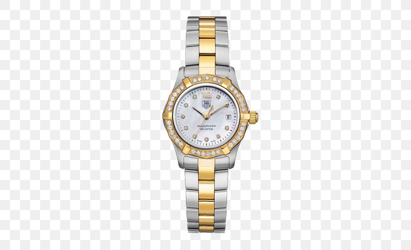 TAG Heuer Watch Quartz Clock Diamond Female, PNG, 500x500px, Tag Heuer, Bezel, Bracelet, Brand, Cartier Download Free