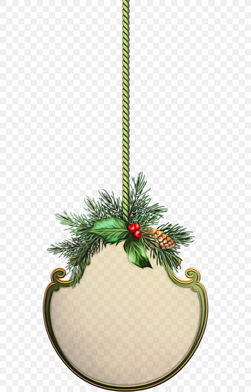 Christmas Ornament, PNG, 542x1280px, Watercolor, Christmas, Christmas Ornament, Colorado Spruce, Fir Download Free