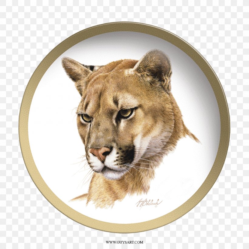 Cougar Tiger Cat Felidae Painting, PNG, 1000x1000px, Cougar, Art, Art Museum, Artist, Big Cat Download Free