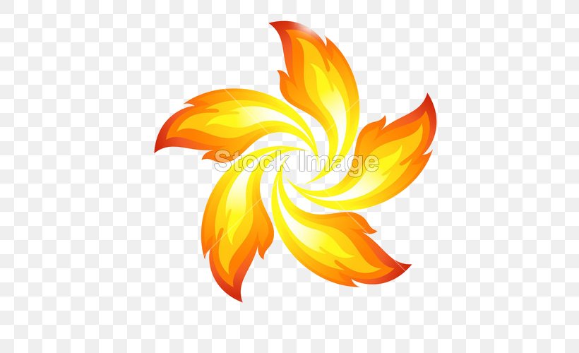 Fire Flame Euclidean Vector Illustration, PNG, 500x500px, Fire, Combustion, Flame, Flower, Flowering Plant Download Free