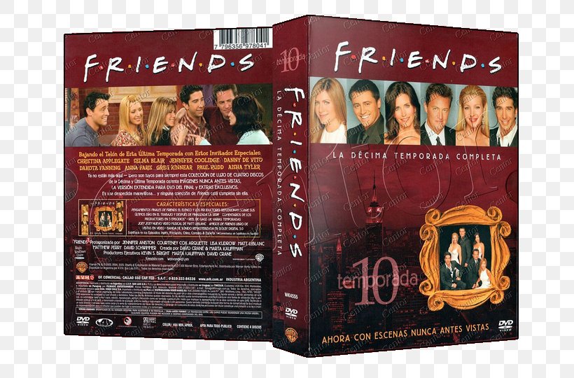 Friends, PNG, 700x540px, Friends Season 10, Advertising, David Crane, Dvd, Friends Download Free