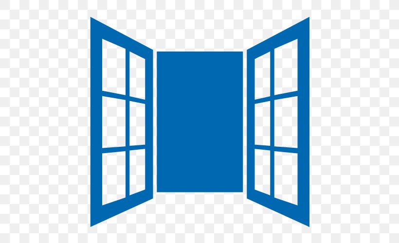 Greyrock Window & Door Clip Art Vector Graphics, PNG, 500x500px, Window, Area, Blue, Brand, Building Download Free