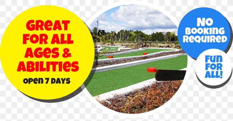 Kerikeri Mini Golf Miniature Golf Golf Course Family Entertainment Center, PNG, 1305x679px, Miniature Golf, Advertising, Banner, Brand, Family Entertainment Center Download Free