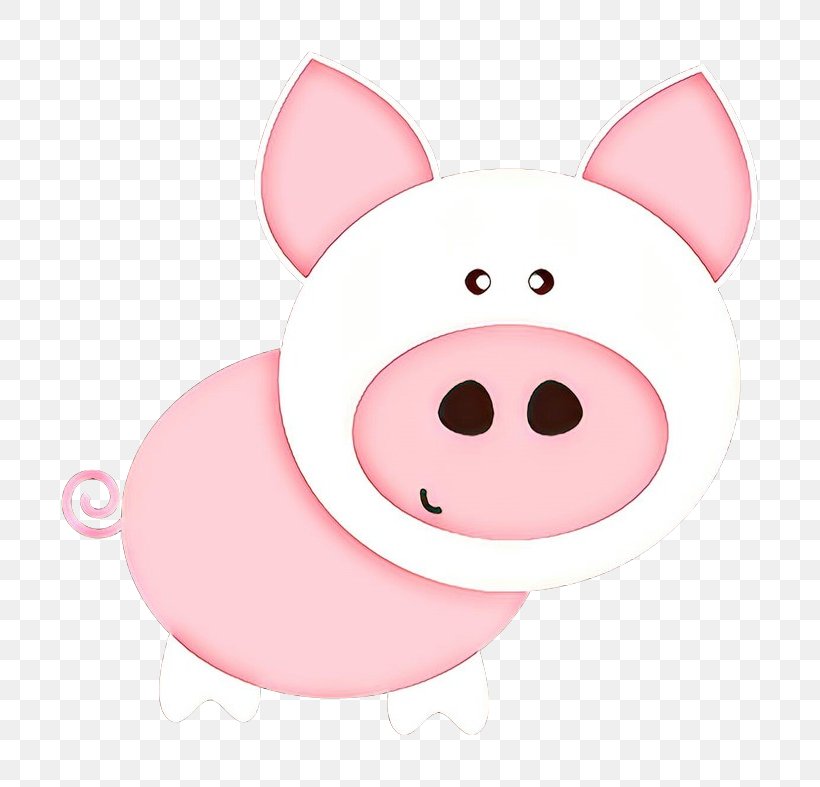 Pig Pink M Snout Cartoon, PNG, 800x787px, Pig, Cartoon, Domestic Pig, Head, Livestock Download Free