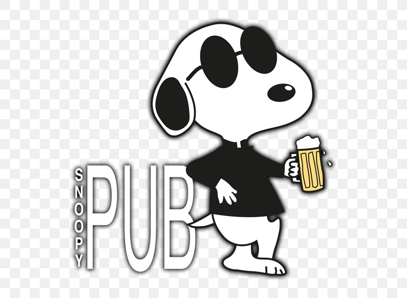 Snoopy Pub Ristorante Birreria Cordenons Beer Britse Pub, PNG, 600x600px, Beer, Alcoholic Drink, Area, Beer Hall, Black And White Download Free