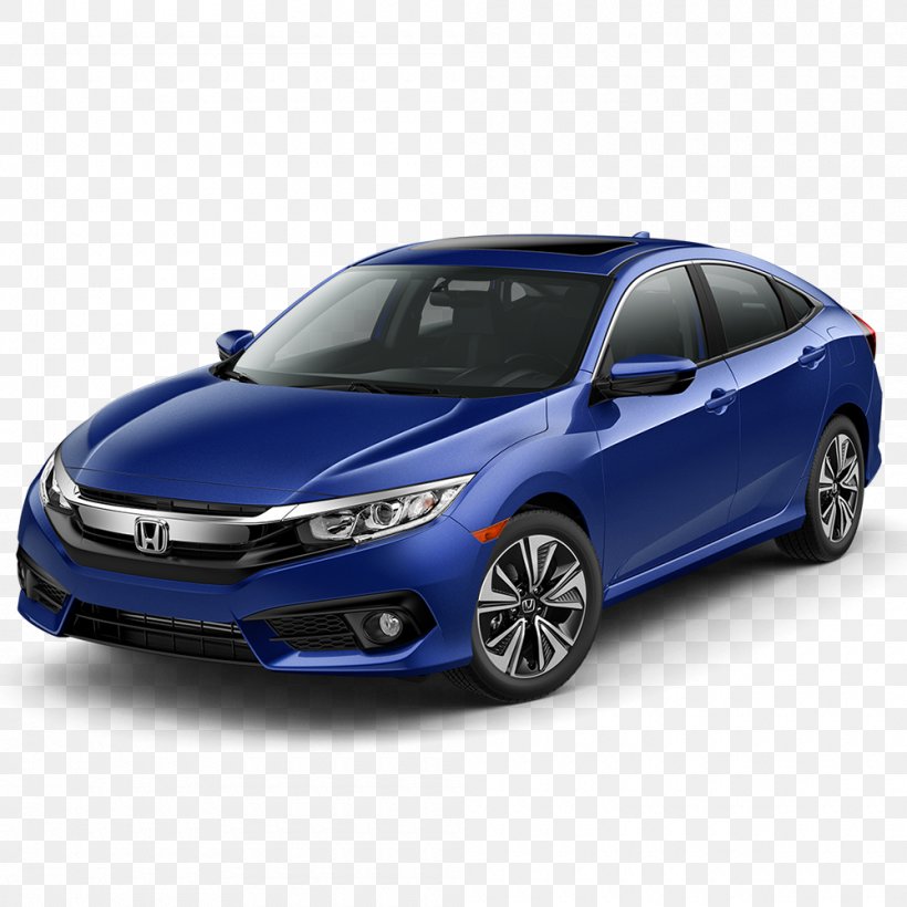 Honda Motor Company Compact Car 2017 Honda Civic EX-L, PNG, 1000x1000px, 2017, 2017 Honda Civic, 2018 Honda Civic, 2018 Honda Civic Sedan, Honda Download Free