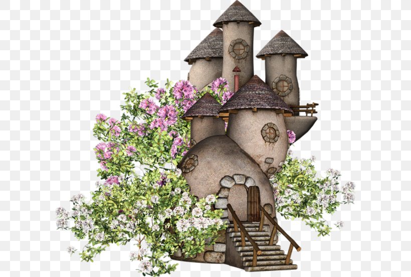 House Fairy Building Clip Art, PNG, 600x552px, House, Building, Castle, Dollhouse, Fairy Download Free