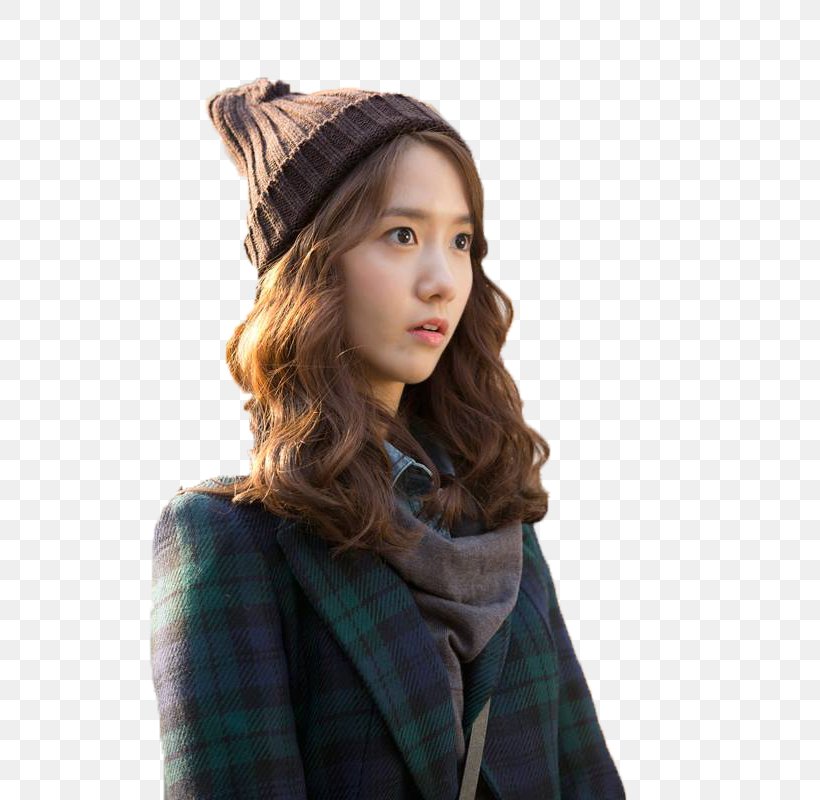 Im Yoon-ah Prime Minister And I Long Hair Instant Noodle Capelli, PNG, 800x800px, Im Yoonah, Bangs, Beanie, Brown Hair, Cap Download Free