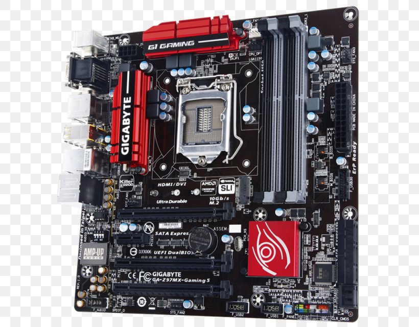 Intel LGA 1150 Gigabyte Technology Motherboard MicroATX, PNG, 1024x800px, Intel, Atx, Central Processing Unit, Computer, Computer Component Download Free