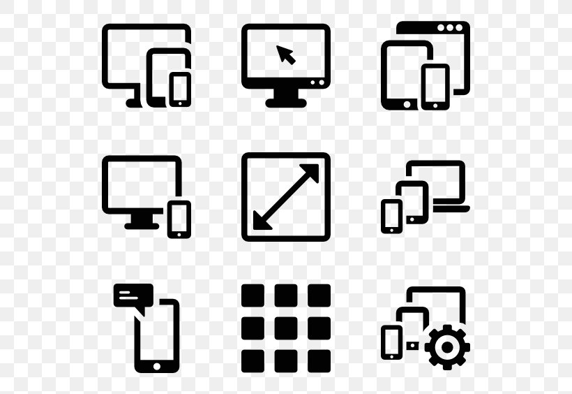 Symbol, PNG, 600x564px, Responsive Web Design, Area, Black, Black And White, Brand Download Free