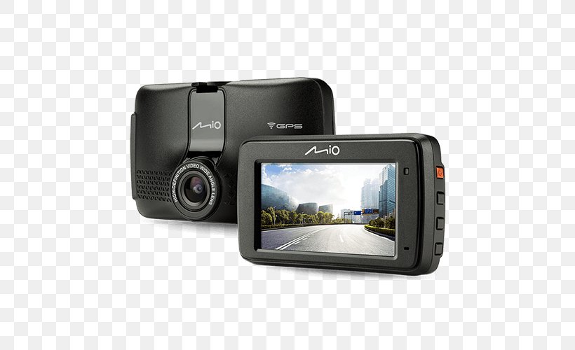 GPS Navigation Systems Video MIO MiVue 733 DASHCAM 1080p, PNG, 500x500px, Gps Navigation Systems, Camera, Camera Lens, Cameras Optics, Dashcam Download Free