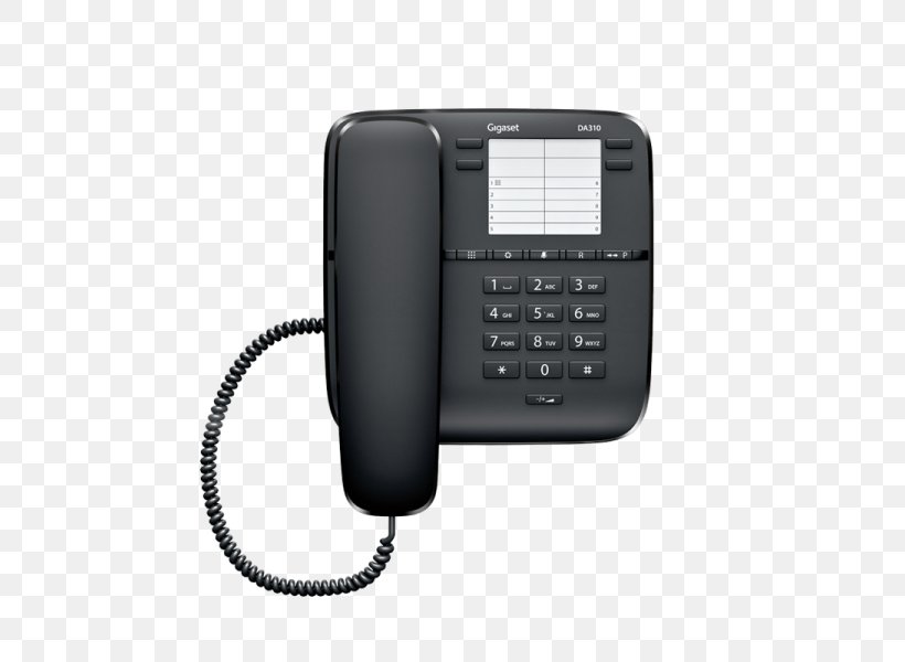 Home & Business Phones Telephone Gigaset Communications Gigaset DA310 Mobile Phones, PNG, 600x600px, Home Business Phones, Communication, Corded Phone, Cordless Telephone, Electronics Download Free