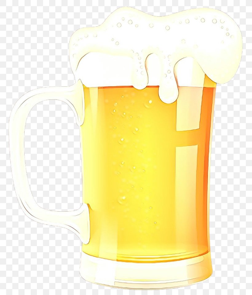 Mug Beer Glass Pint Glass Yellow Drink, PNG, 800x959px, Cartoon, Beer, Beer Cocktail, Beer Glass, Beer Stein Download Free