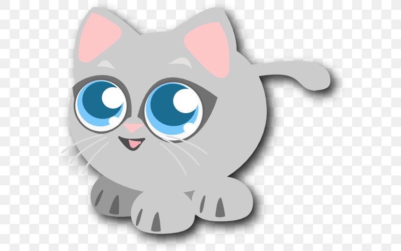 Cat Kitten Felidae Cartoon Clip Art, PNG, 600x515px, Cat, Black Cat, Carnivoran, Cartoon, Cat Like Mammal Download Free