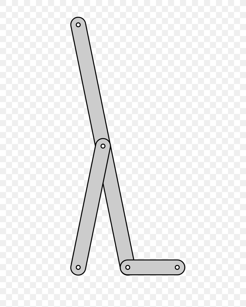 Chebyshev's Lambda Mechanism Four-bar Linkage Hoeckens Linkage, PNG, 561x1023px, Mechanism, Area, Black And White, Fourbar Linkage, Hardware Accessory Download Free