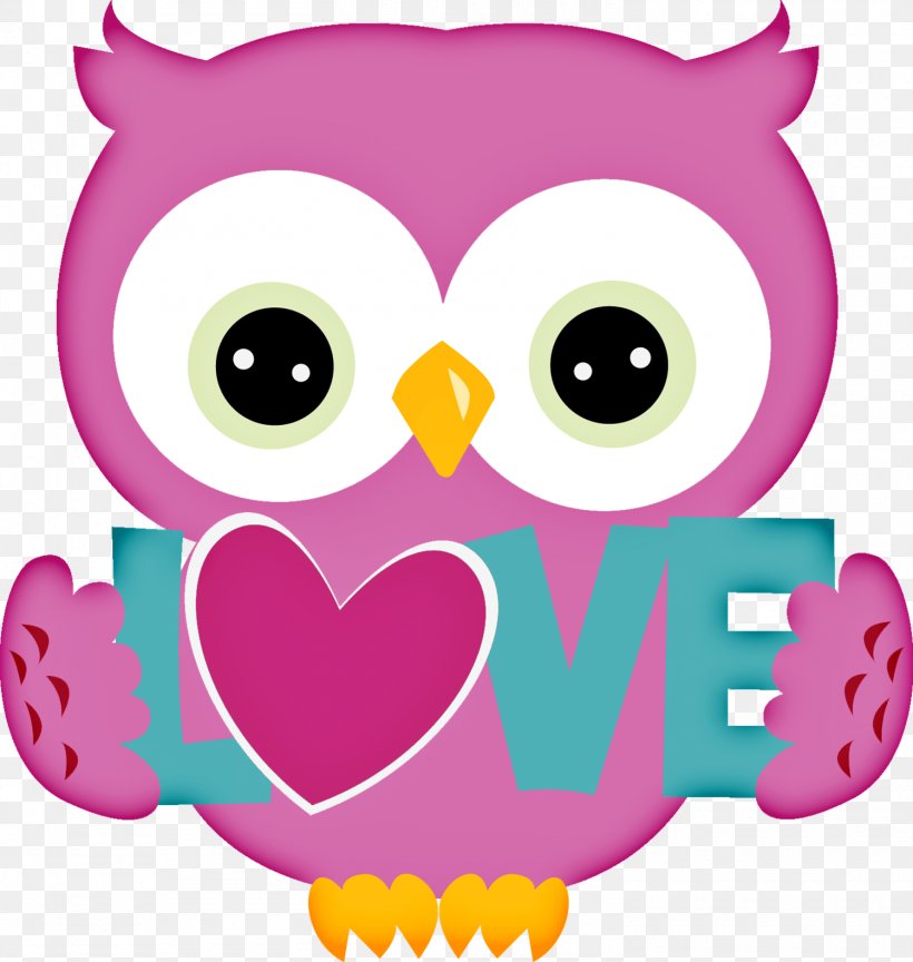 Owl Valentine's Day Heart Clip Art, PNG, 1500x1581px, Watercolor, Cartoon, Flower, Frame, Heart Download Free