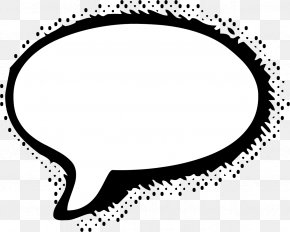 SPEECH BUBBLE - Speech Balloon Comic Book Clip Art PNG