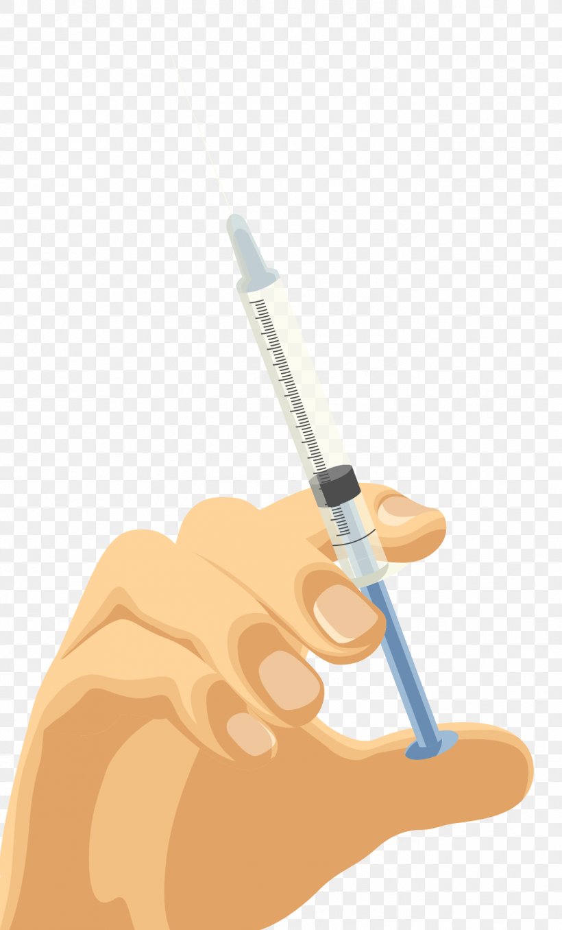 Syringe Hand Injection, PNG, 1372x2269px, Syringe, Cartoon, Finger, Hand, Hypodermic Needle Download Free