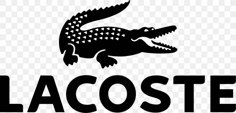 lacoste black and white