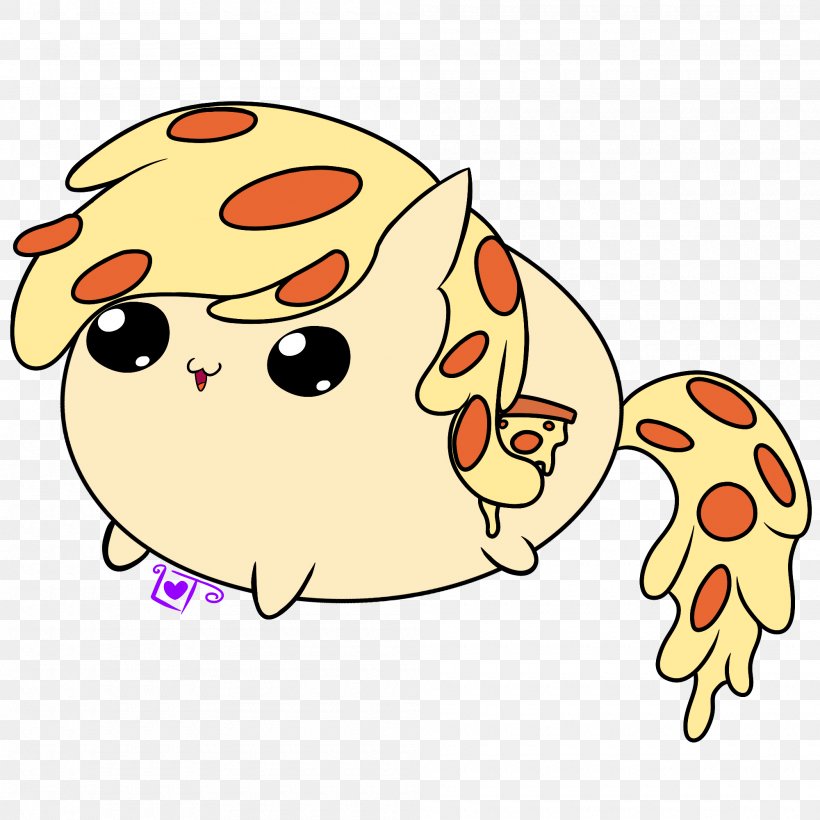 Pizza Pony Food Clip Art Image, PNG, 2000x2000px, Pizza, Artist, Cartoon, Cat, Chef Download Free