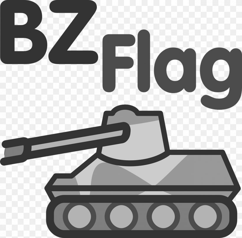 BZFlag Clip Art, PNG, 1280x1258px, Bzflag, Black And White, Brand, Logo, Royaltyfree Download Free