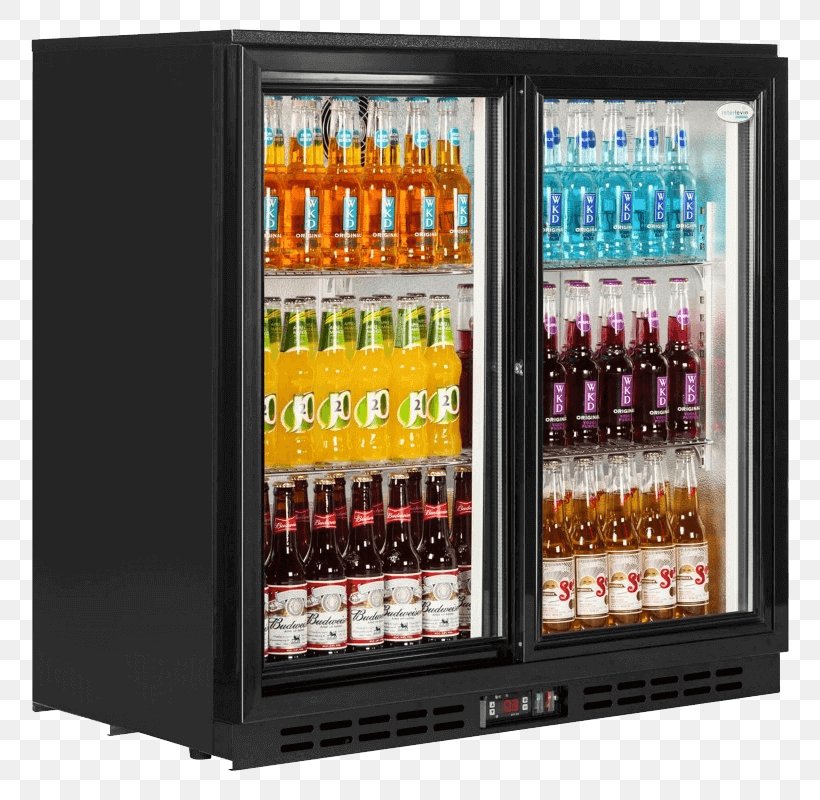 Cooler Refrigerator Sliding Door Refrigeration, PNG, 800x800px, Cooler, Bar, Beer, Bottle, Display Case Download Free