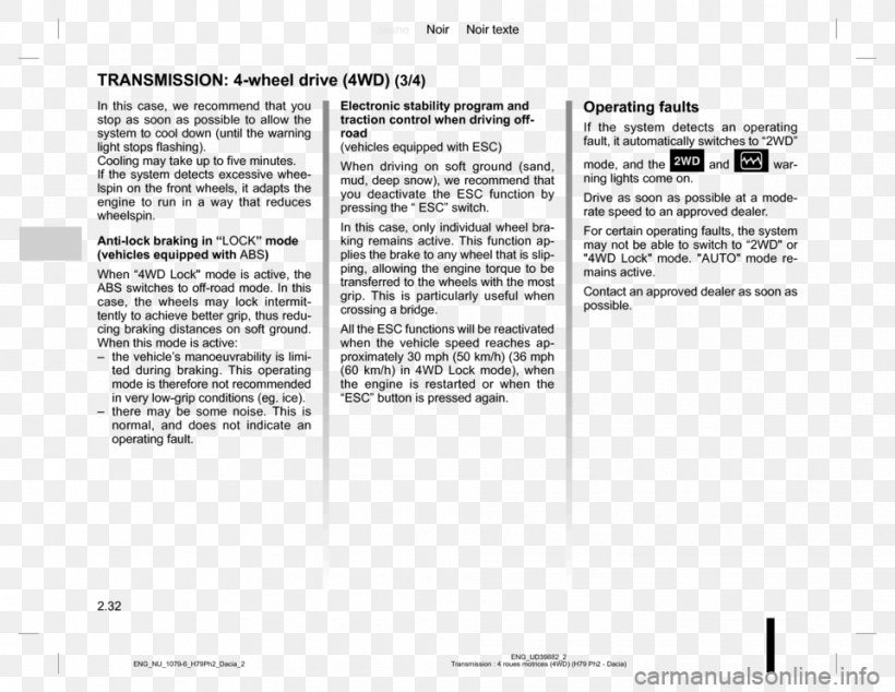 DACIA Duster Car Automobile Dacia Document, PNG, 960x743px, Dacia, Antilock Braking System, Area, Automobile Dacia, Black And White Download Free