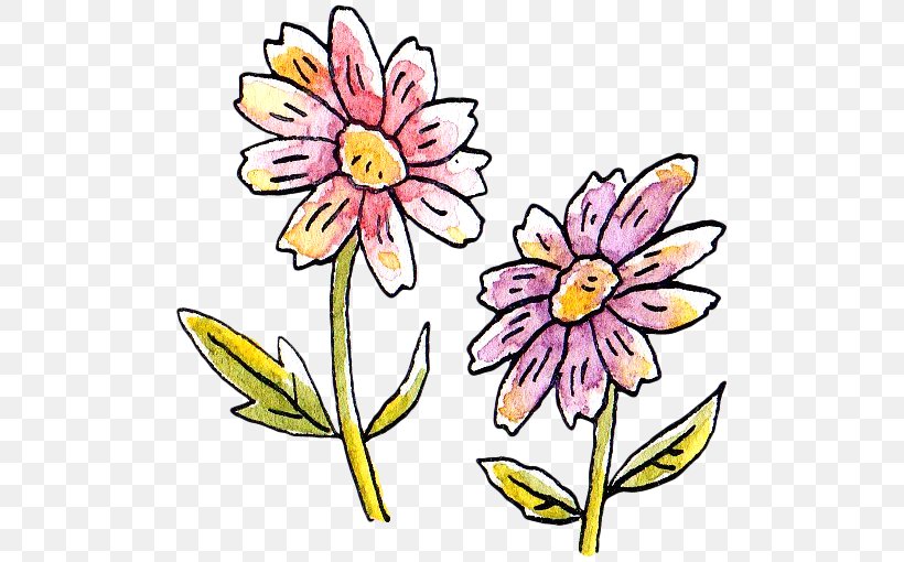 Floral Design Cut Flowers Plant Stem Pattern, PNG, 510x510px, Floral Design, Art, Artwork, Cut Flowers, Daisy Download Free