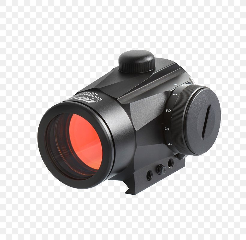 Red Dot Sight Optics Collimator Reflector Sight Hunting, PNG, 800x800px, Red Dot Sight, Camera Accessory, Camera Lens, Celownik, Collimator Download Free