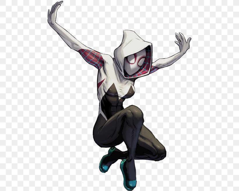 Spider-Woman (Gwen Stacy) Spider-Man Spider-Verse Spider-Gwen, PNG, 500x655px, Gwen Stacy, Art, Comic Book, Comics, Fictional Character Download Free