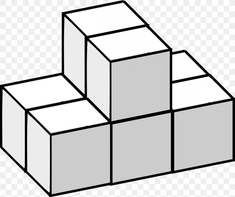 White Cube 3D Tetris 3D Computer Graphics, PNG, 2400x2006px, 3d Computer Graphics, 3d Tetris, White Cube, Area, Black And White Download Free