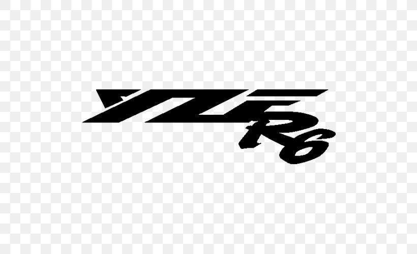 Yamaha YZF-R1 Yamaha Motor Company Yamaha YZF-R6 Yamaha Corporation Logo, PNG, 500x500px, Yamaha Yzfr1, Black, Black And White, Brand, Decal Download Free