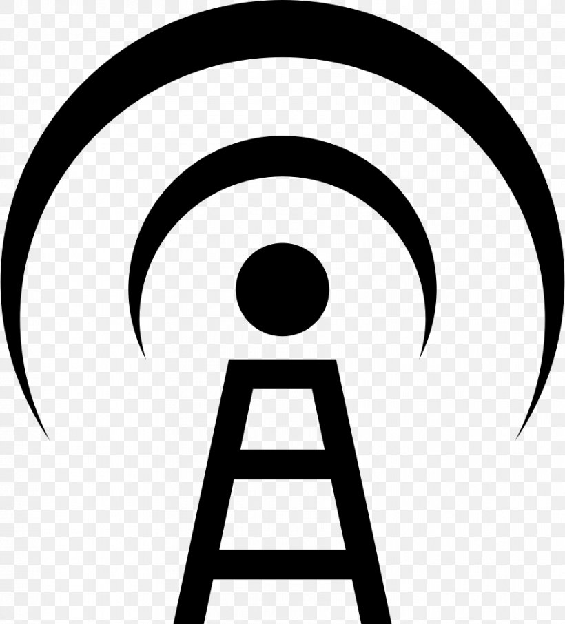 Broadcasting Radio Telecommunications Tower, PNG, 886x980px, Broadcasting, Aerials, Area, Black, Black And White Download Free
