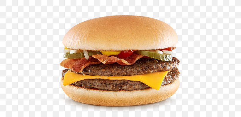 Cheeseburger Hamburger Bacon McDonald's Quarter Pounder, PNG, 650x400px, Cheeseburger, American Food, Bacon, Breakfast Sandwich, Buffalo Burger Download Free