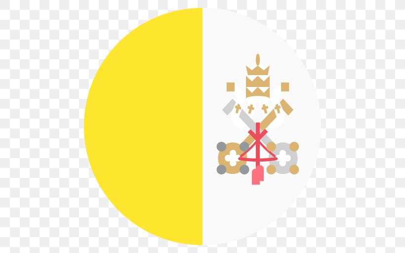 Flag Of Vatican City Emoji Flag Of China, PNG, 512x512px, Vatican City, Android Nougat, Brand, Diagram, Emoji Download Free