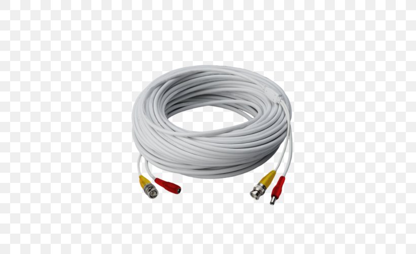 Category 5 Cable Electrical Cable BNC Connector Lorex Technology Inc Extension Cords, PNG, 500x500px, Category 5 Cable, Bnc Connector, Cable, Camera, Closedcircuit Television Download Free