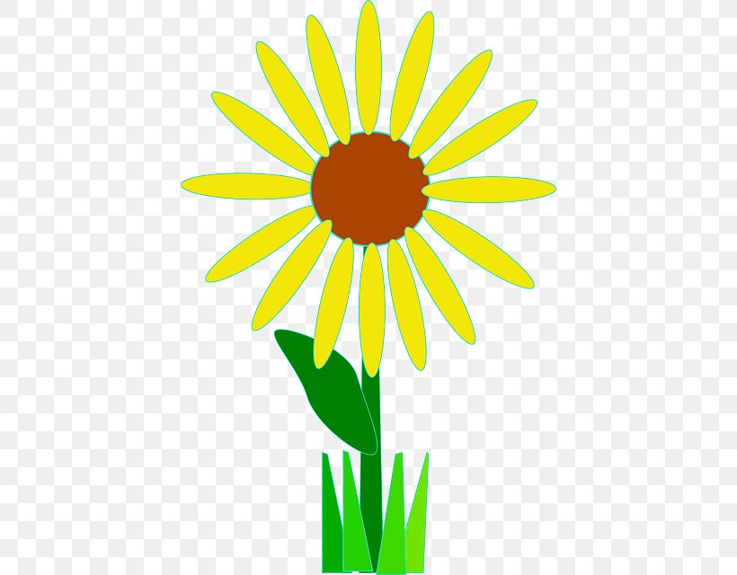 Clip Art Flower Vector Graphics Openclipart, PNG, 418x640px, Flower, Area, Artwork, Common Daisy, Cut Flowers Download Free