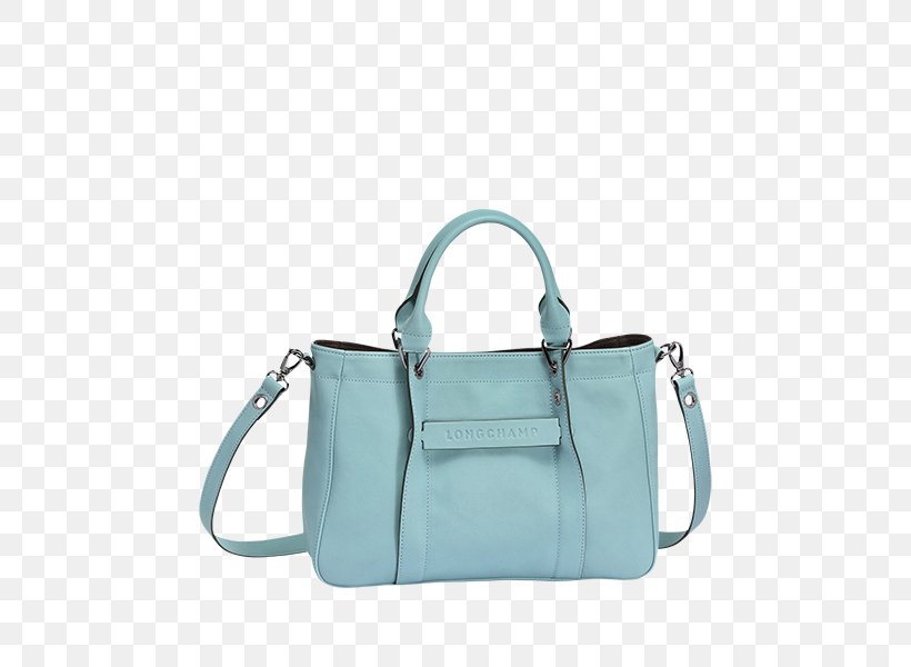 Handbag Leather Longchamp Tote Bag, PNG, 500x600px, Handbag, Aqua, Azure, Bag, Blue Download Free