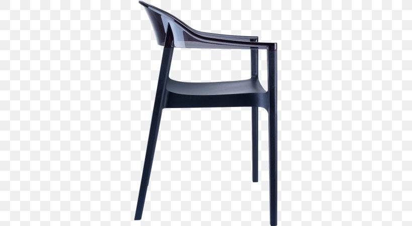 Chair Plastic Furniture Chaise Empilable Alterego Chaise Design 'EMA' Noir En Matière Plastique, PNG, 680x450px, Chair, Accoudoir, Armrest, Bar Stool, Black Download Free