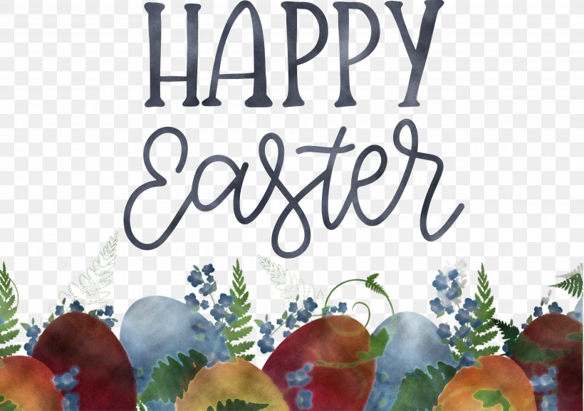 Happy Easter, PNG, 3000x2111px, Happy Easter, Christmas Day, Christmas Ornament, Christmas Ornament M, Fruit Download Free