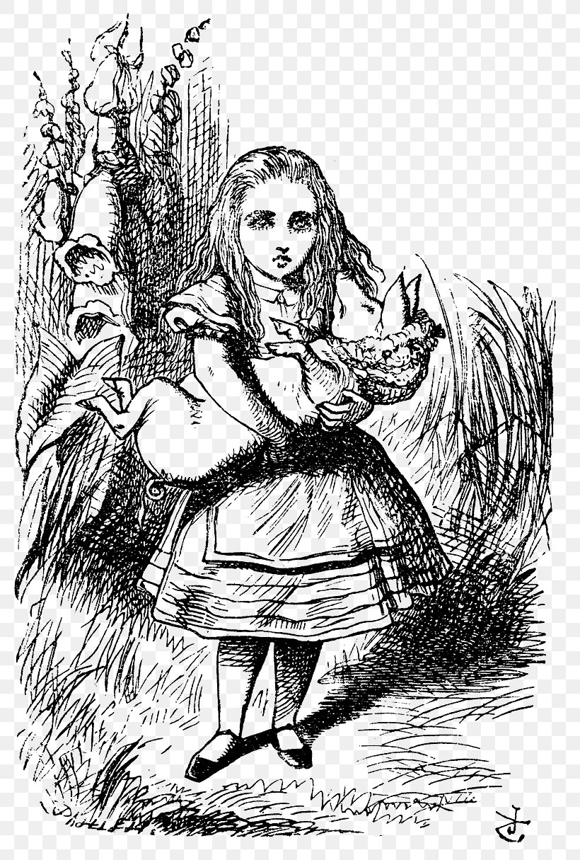 Alice's Adventures In Wonderland John Tenniel The Mad Hatter Through The Looking-Glass, And What Alice Found There, PNG, 812x1215px, Alice S Adventures In Wonderland, Alice, Alice Liddell, Art, Artwork Download Free