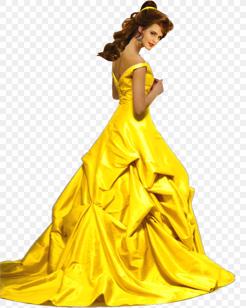 Belle Hermione Granger Beauty And The Beast, PNG, 852x1068px, Belle, Actor, Beauty, Beauty And The Beast, Cocktail Dress Download Free