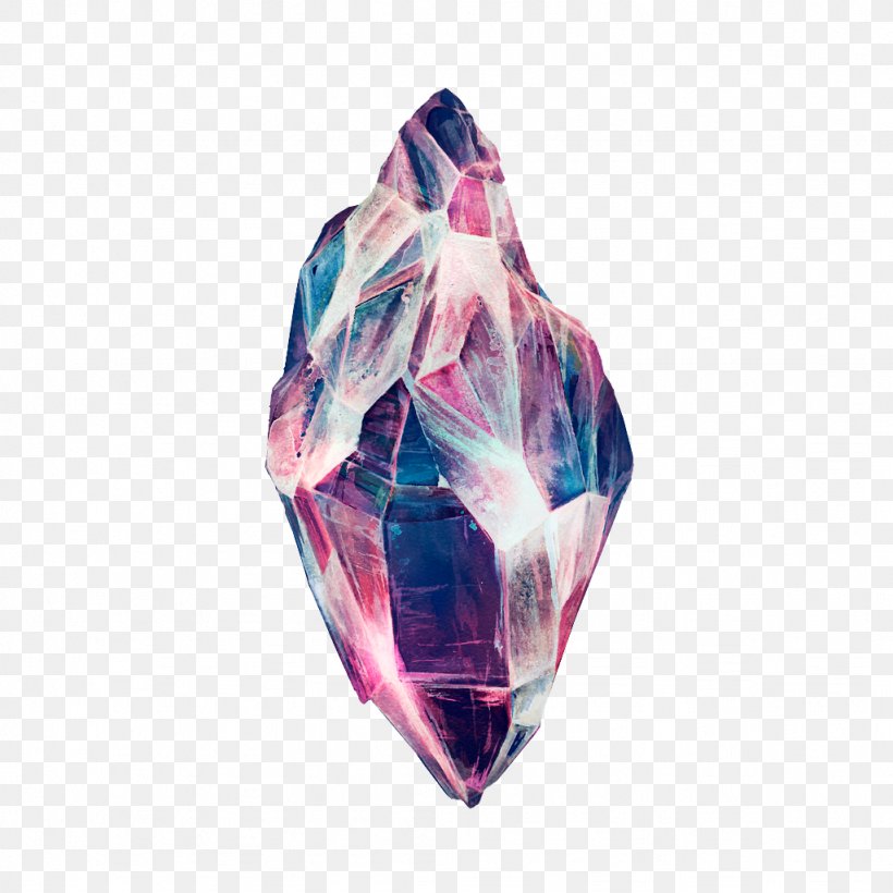 Drawing Crystal Mineral Quartz, PNG, 1024x1024px, Drawing, Amethyst, Art, Color, Crystal Download Free