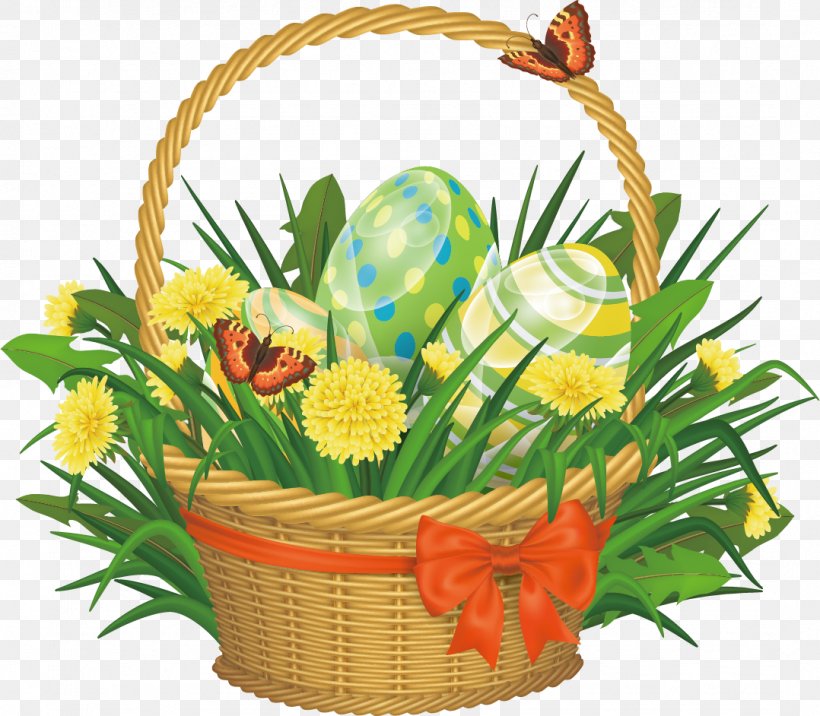 Easter Bunny Easter Basket Easter Egg Holiday, PNG, 1078x942px, Easter Bunny, Art, Basket, Cut Flowers, Easter Download Free