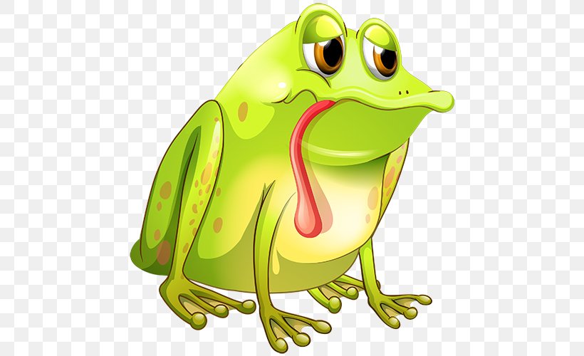 Edible Frog True Frog Vector Graphics Clip Art, PNG, 500x500px, Frog, American Bullfrog, Amphibian, Argentine Horned Frog, Edible Frog Download Free
