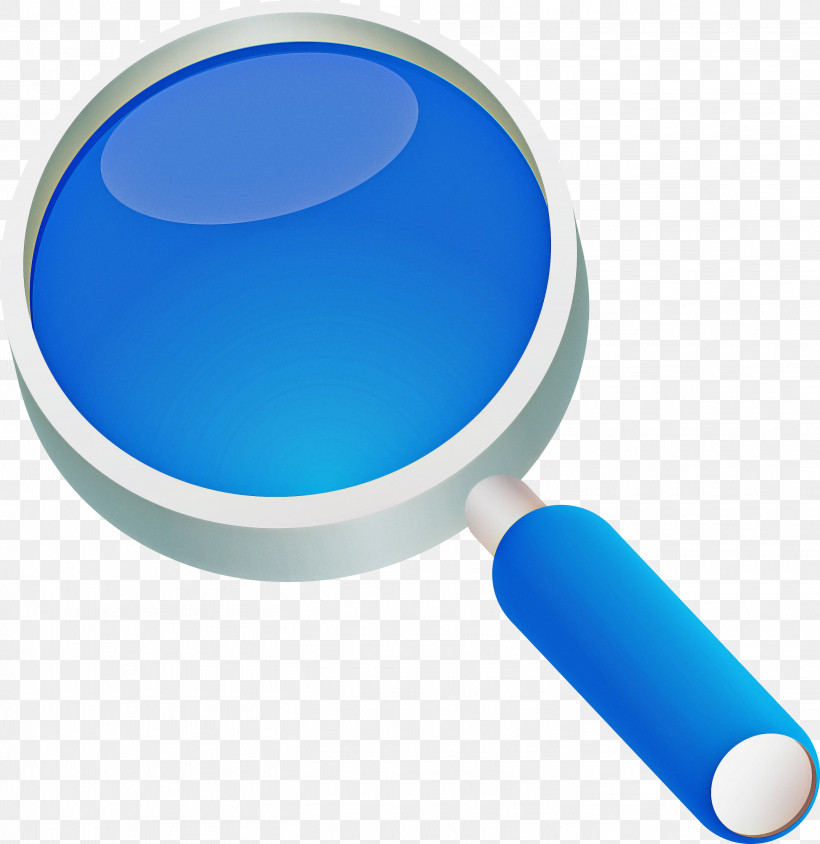 Magnifying Glass Magnifier, PNG, 2914x3000px, Magnifying Glass, Azure, Blue, Electric Blue, Magnifier Download Free
