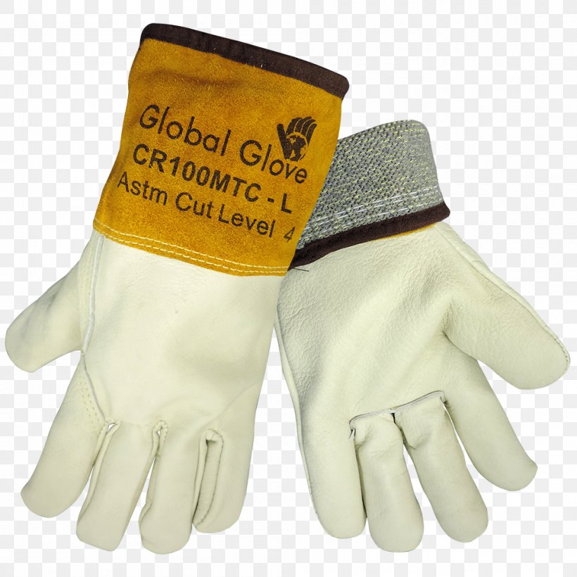 Cut-resistant Gloves Leather Global Glove & Safety Manufacturing, Inc. Clothing, PNG, 1000x1000px, Glove, Chainsaw Safety Clothing, Clothing, Cuff, Cutresistant Gloves Download Free
