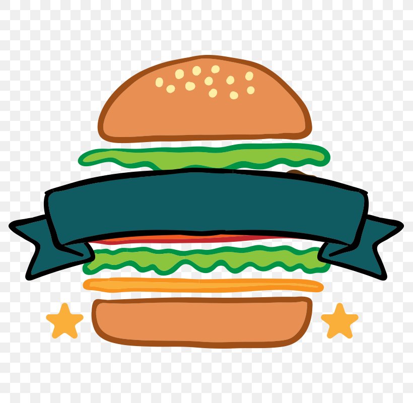 Hamburger French Fries Fried Chicken Hot Dog Vector Graphics, PNG, 800x800px, Hamburger, Artwork, Cartoon, Cheeseburger, Fast Food Download Free